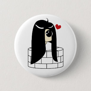 Kawaii no Sadako 2 Inch Round Button