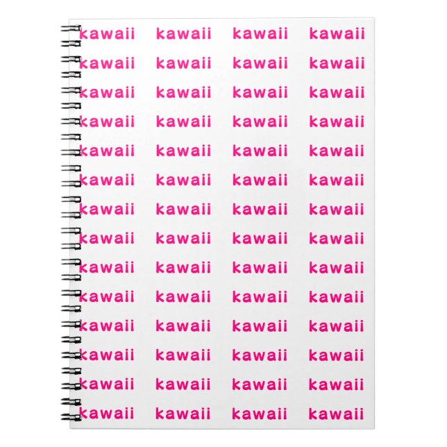 kawaii notebook (Front)