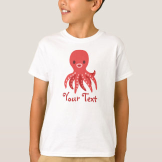Kawaii Octopus Personalized TShirt - custom cute