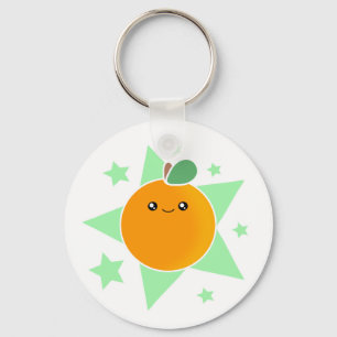 Kawaii Orange Keychain