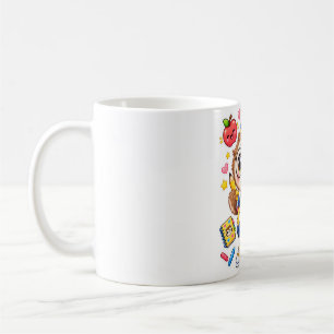 Kawaii Owl Student Back to School Coffee Mug