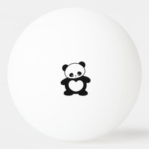 Kawaii panda ping pong ball