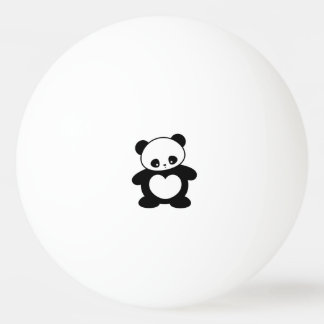 Kawaii panda ping pong ball