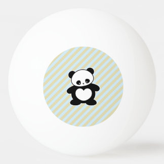 Kawaii panda ping pong ball