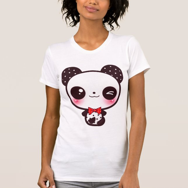 Kawaii panda T-Shirt (Front)