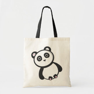 Kawaii Panda Tote Bag