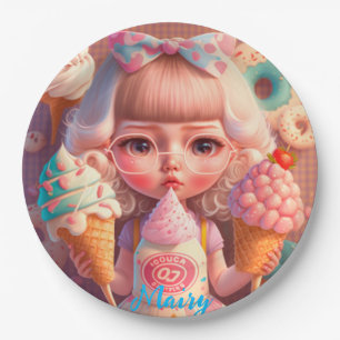 Kawaii       paper plate