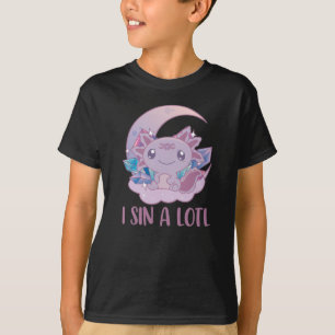 Kawaii Pastel Colours Gothic Cute Goth Axolotl T-Shirt