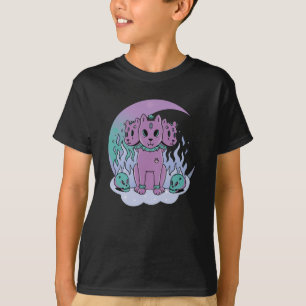 Kawaii Pastel Colours Gothic Cute Goth Dogs T-Shirt