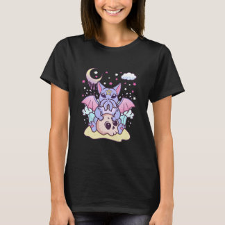 Kawaii Pastel Goth I Cute Creepy Sea T-Shirt
