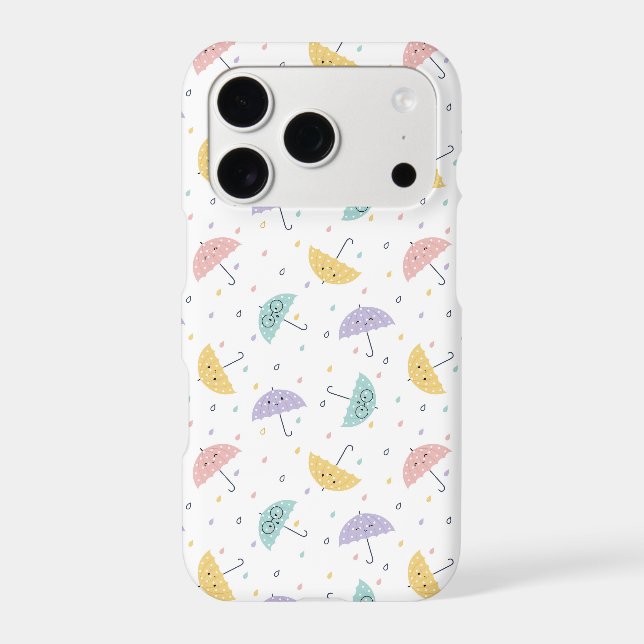 Kawaii Pastel Umbrella Pattern  (Back)