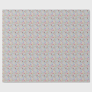 kawaii pattern wrapping paper