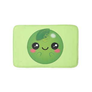 Kawaii Pea Bath Mat