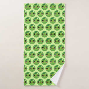 Kawaii Pea Bath Towel