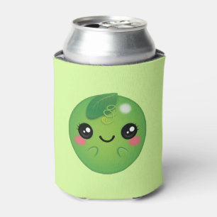 Kawaii Pea Can Cooler