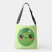 Kawaii Pea Crossbody Bag