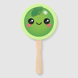 Kawaii Pea Hand Fan