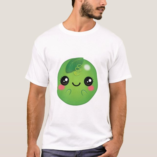 Kawaii Pea T-Shirt (Front)