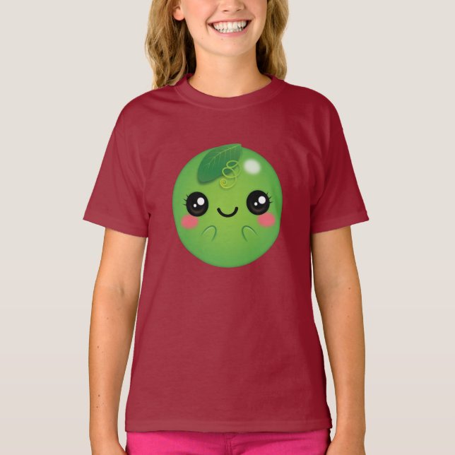 Kawaii Pea T-Shirt (Front)
