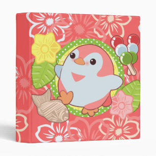 Kawaii Penguin and Wagashi Binder