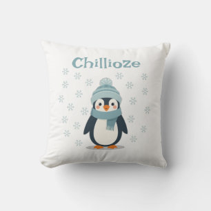 Kawaii Penguin Pillow – Chillioze Cushion