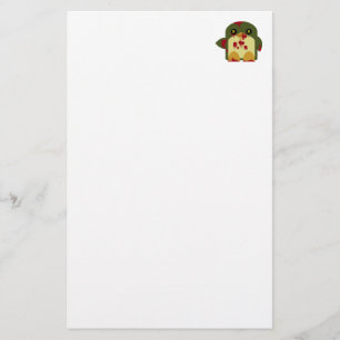 Kawaii Penguin Zombie Gruesome Horror Stationery