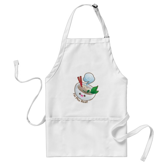 Kawaii Pho Real Standard Apron (Front)