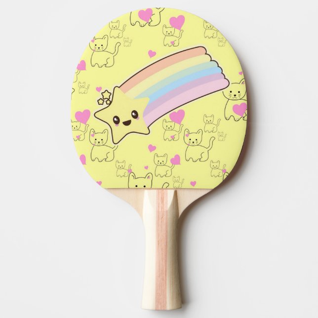 Kawaii Ping Pong Paddle (Front)