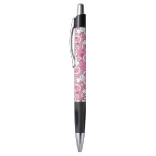 kawaii pink pattern pen