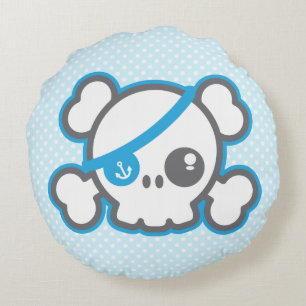 Kawaii Pirate Coussin