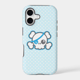 Kawaii Pirate Skull iPhone Case