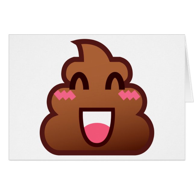 kawaii poop emojis (Devant horizontal)