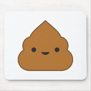 Kawaii Poop Mousepad