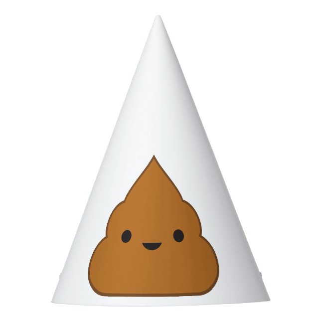 Kawaii Poop Party Hat (Front)