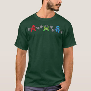 Kawaii Powerlifter Cartoon Anime Gym Motivationa T-Shirt