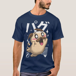 Kawaii Pug  T-Shirt
