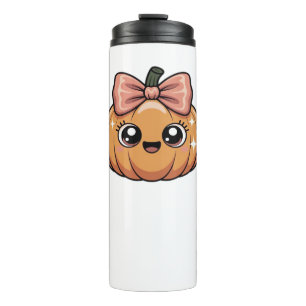 kawaii pumpkin Oversized T-Shirt Thermal Tumbler