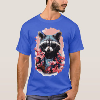 Kawaii Raccoon Men Women Funny Raccoon T-Shirt