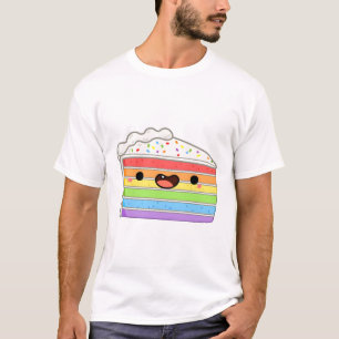 Kawaii Rainbow Cake T-Shirt