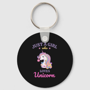 Kawaii Rainbow Unicorn Magical Colourful Keychain