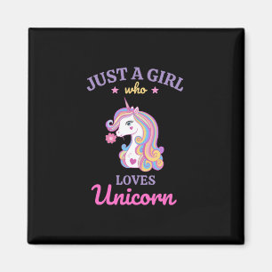 Kawaii Rainbow Unicorn Magical Colourful Magnet