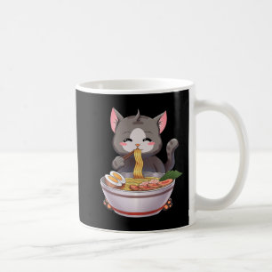 Kawaii Ramen Cat Anime Japanese Food Gift Kids Boy Coffee Mug