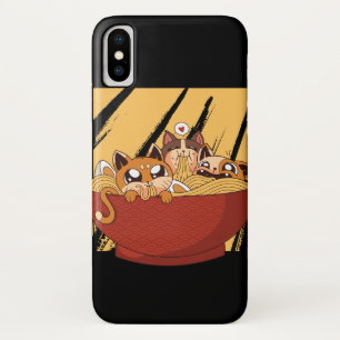 Kawaii Ramen Cats Case-Mate iPhone Case
