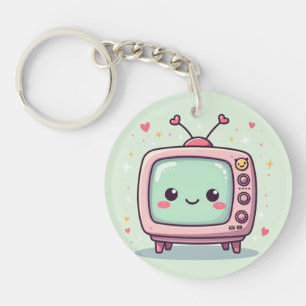 Kawaii Retro TV – Cute Keychain