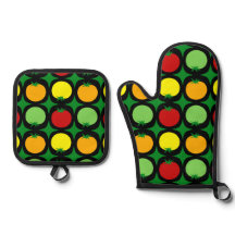 Kawaii Round Tomatoes Pattern