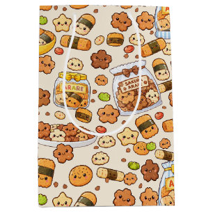 Kawaii sakura arare snack medium gift bag