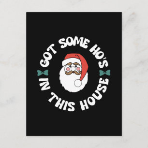 Kawaii Santa Enclosure Card
