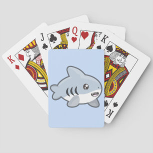 Kawaii Shark Playing Cards