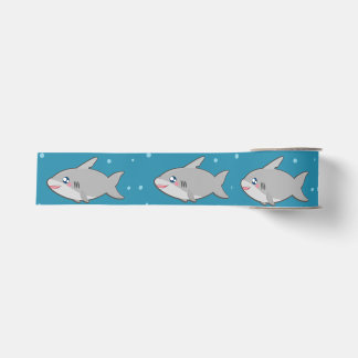 kawaii shark ribbon grosgrain ribbon