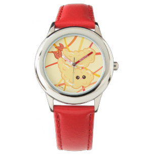 Kawaii Shrimp Tempura Drawing Japanese Cute Watch